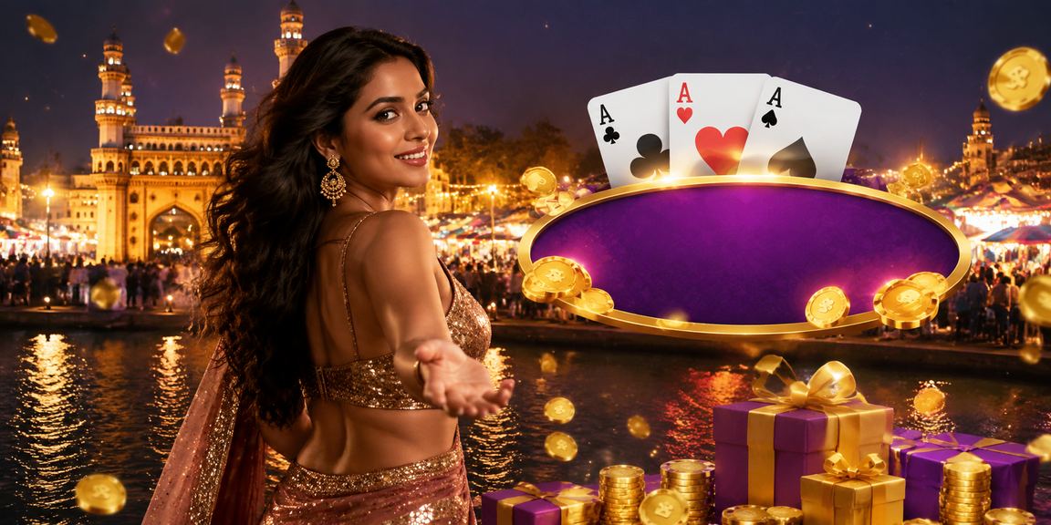 Exclusive 32400 VIP event night in Hyderabad with card games